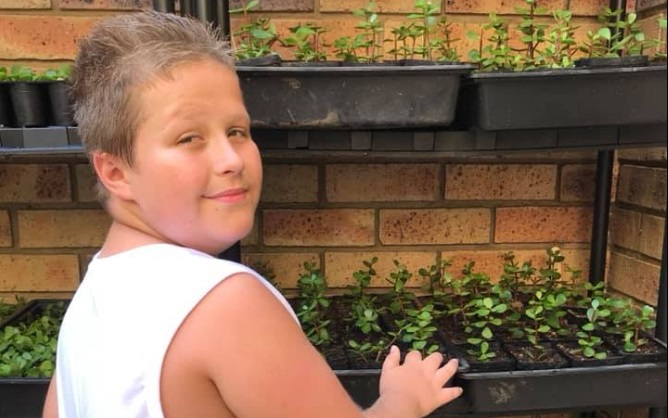 South African boy plants 5 000 spekbooms