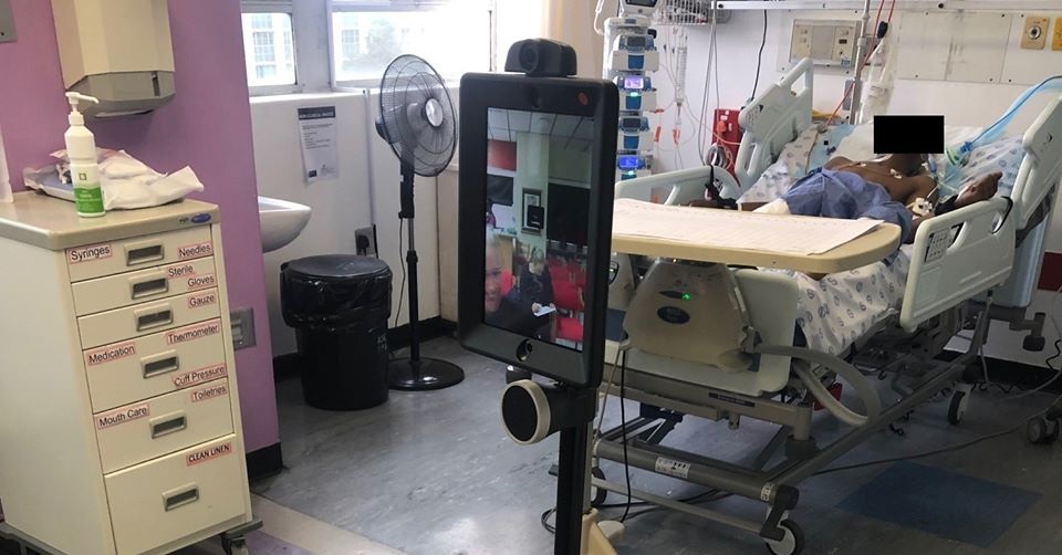 Robotic helper cares for Tygerberg COVID-19 patients