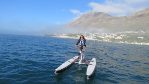 Water bike around Cape Town this weekend