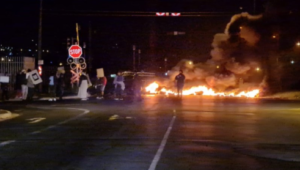 Protest action leads to several road closures