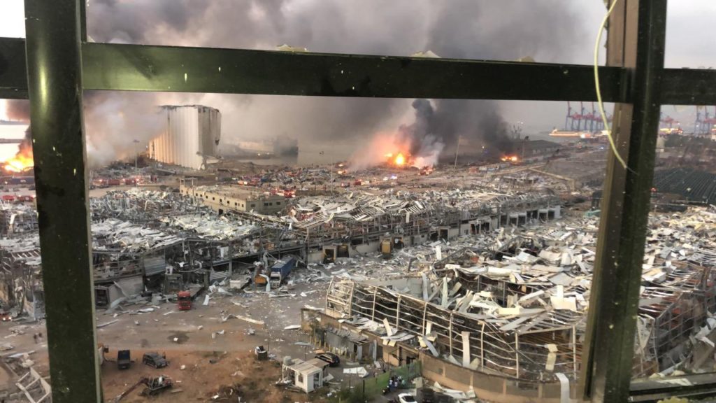 Beirut explosion rips through city causing mass destruction