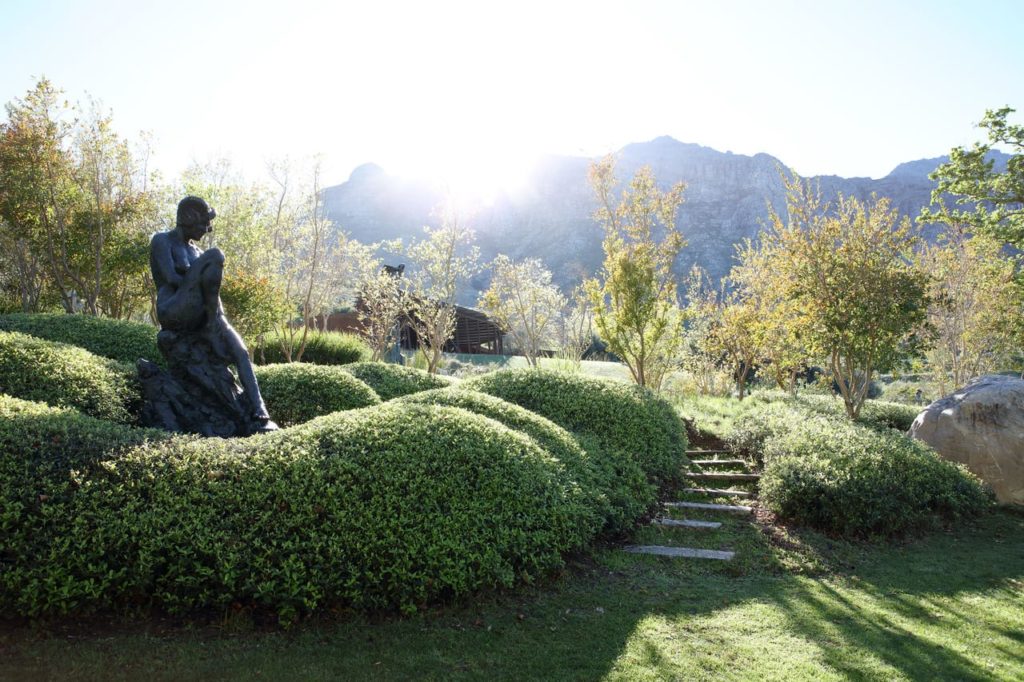 The magnificent Dylan Lewis Sculpture Garden in Stellenbosch