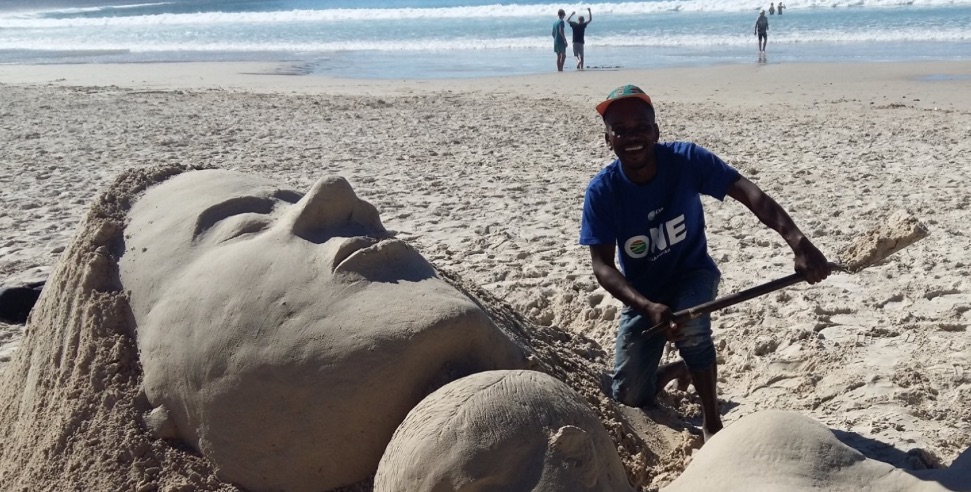 False Bay sand sculptor missing