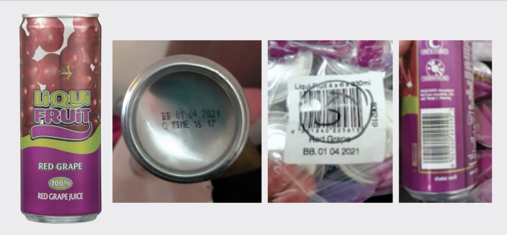 Liqui Fruit cans recalled due to glass shards
