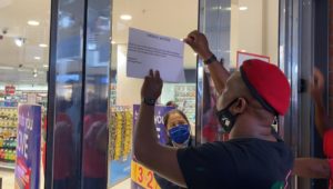 EFF enters Clicks Waterfront and cause disruption