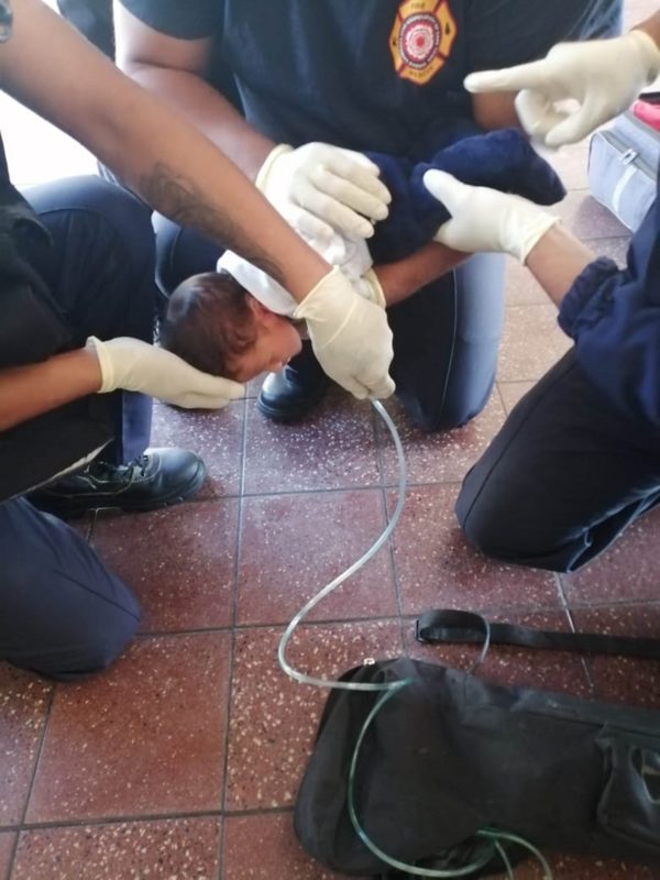 Belhar Fire Station staff save baby boy