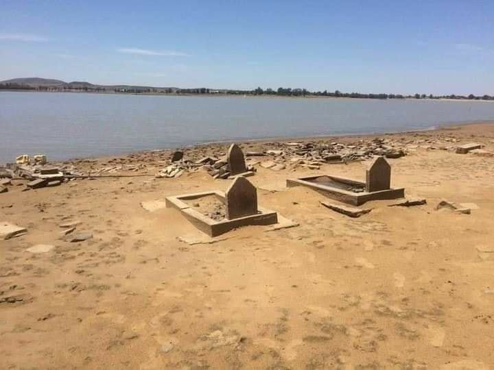Part of Vaal Dam confirmed to be built over graves
