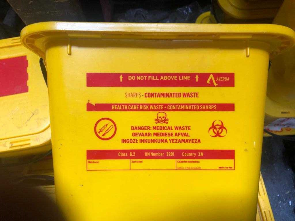Public urged to report sightings of medical waste
