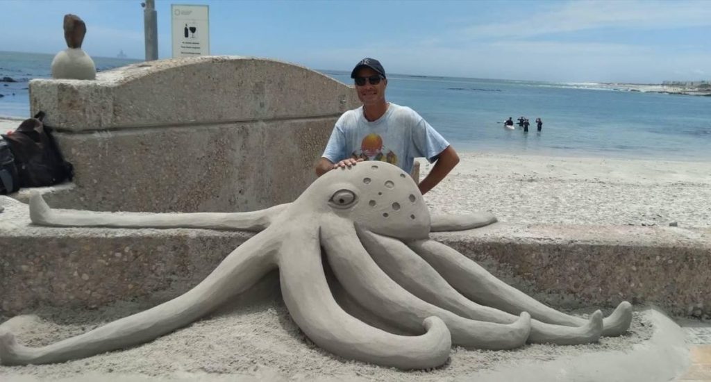 The beautiful tale behind Blouberg's sand sculptures
