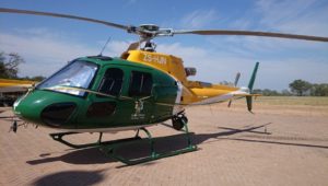 SANParks helicopter patrols Table Mountain National Park