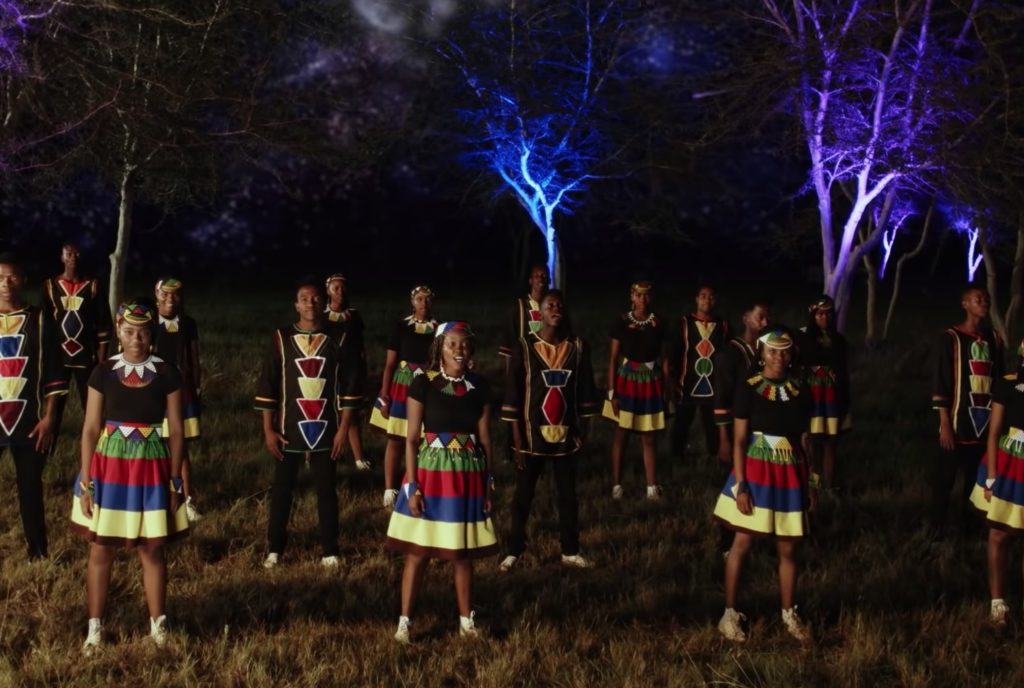 Ndlovu Youth Choir team up with P!nk for stellar performance