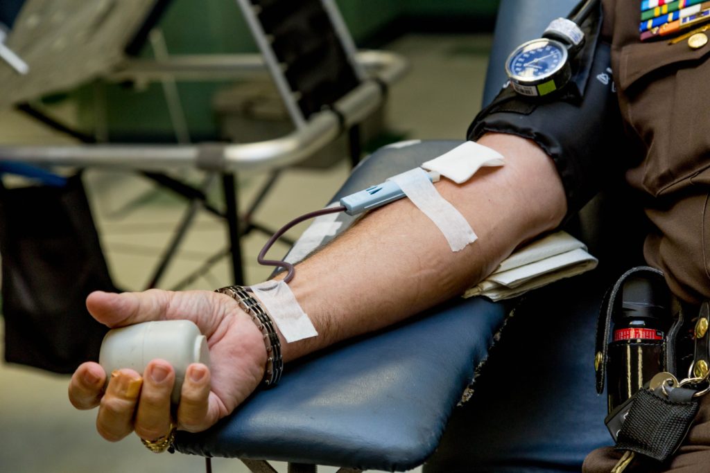 Donate blood and save up to three lives