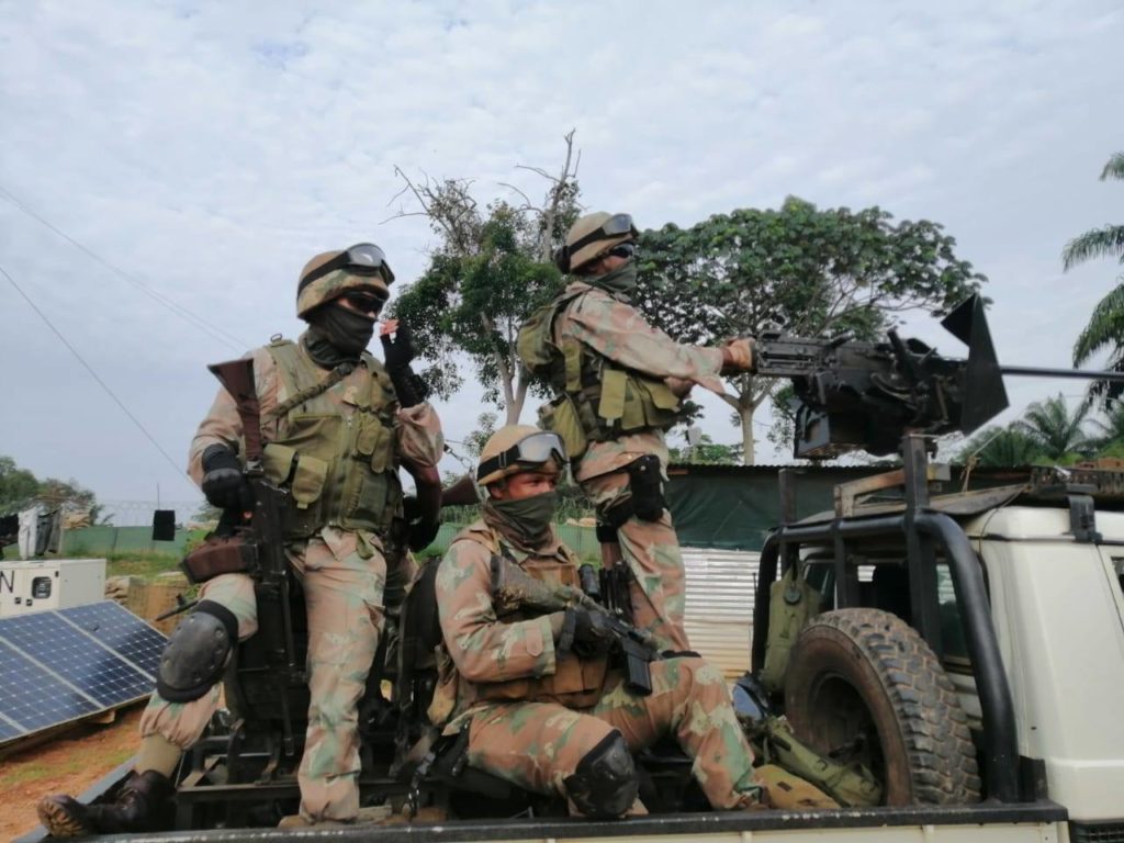 SANDF deployed in residential areas