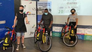 Open Streets Organisation receives 20 bicycles to make travelling more accessible