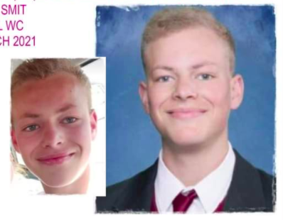 Missing teen alert - Emile Smit, 18