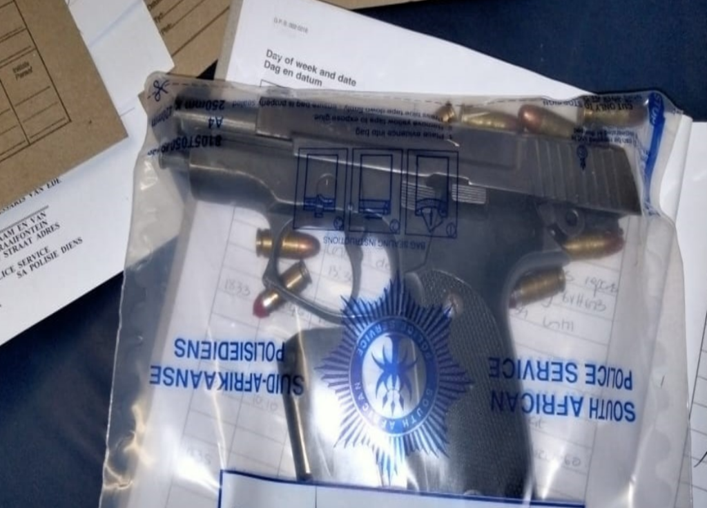 17-year-old boy arrested for possession of a loaded gun in Kraaifontein