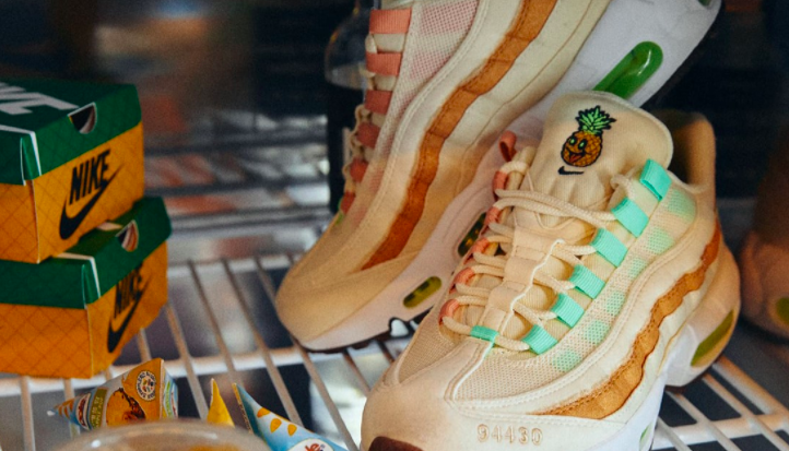 'Happy Pineapple' Nike's latest collection is made from actual pineapple materials