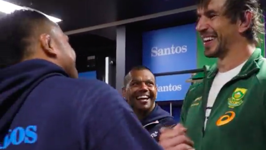 VIDEO: That's rugby hey - a brawl on the field, a beer in the locker room 