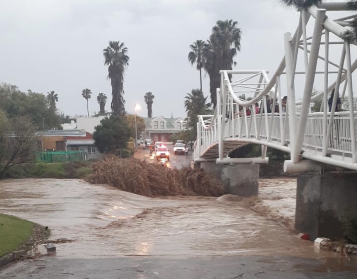 WATCH: footage of Montagu flooding goes viral on social media