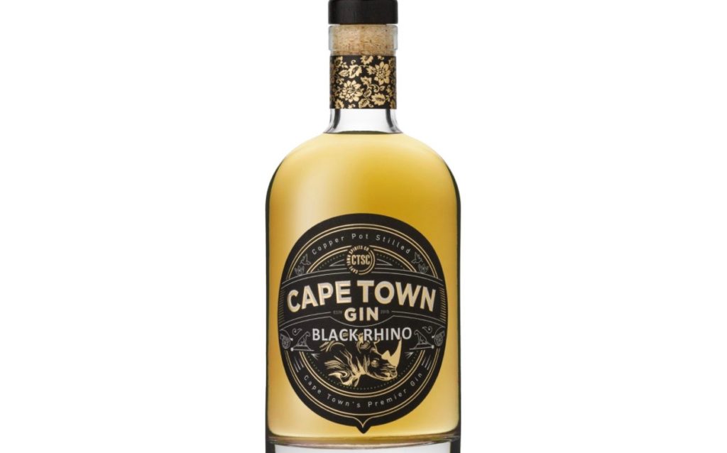 New Cape Town Black Rhino Gin supports rhino conservation efforts