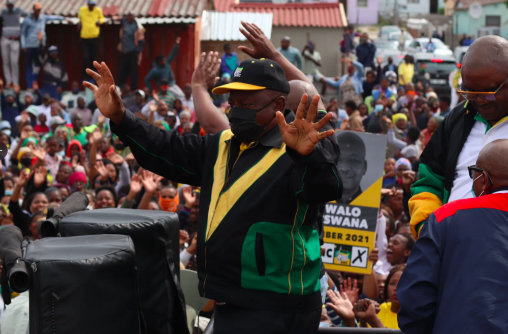 WATCH: Ramaphosa campaigns for the ANC in the Western Cape