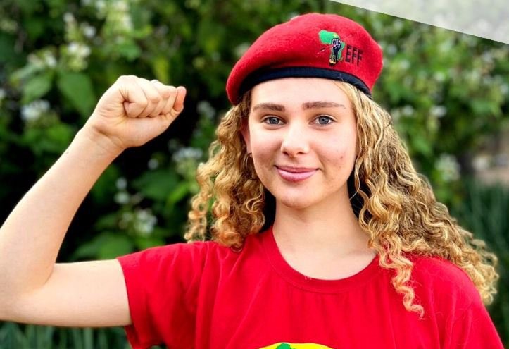 White UCT student sparks outrage after running as a candidate for the EFF
