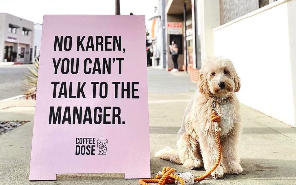 'Anti-Karen' coffee shop bombarded with numerous complaints from Karens