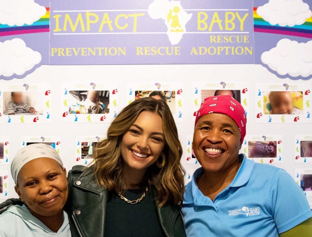 Miss Universe 2017 and spouse builds a home for abandoned babies in SA
