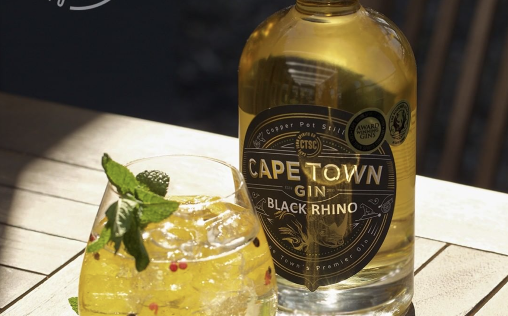 Sip on Cape Town Black Rhino Gin and say cheers to conservation