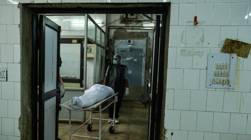 He was declared dead, then woke up after a night in a morgue freezer