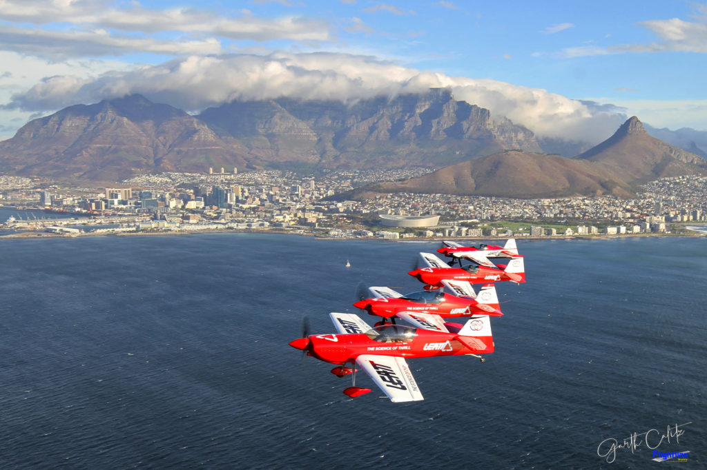 WATCH: Cape Town-based aerobatic team showcase their talents