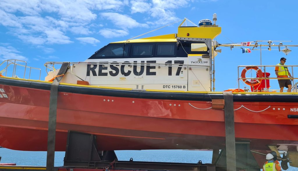 WATCH: NSRI launches the first Offshore Rescue Craft built in South Africa