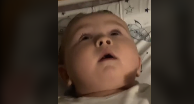 WATCH: Baby's first word, "alright bruv" will leave you chuckling