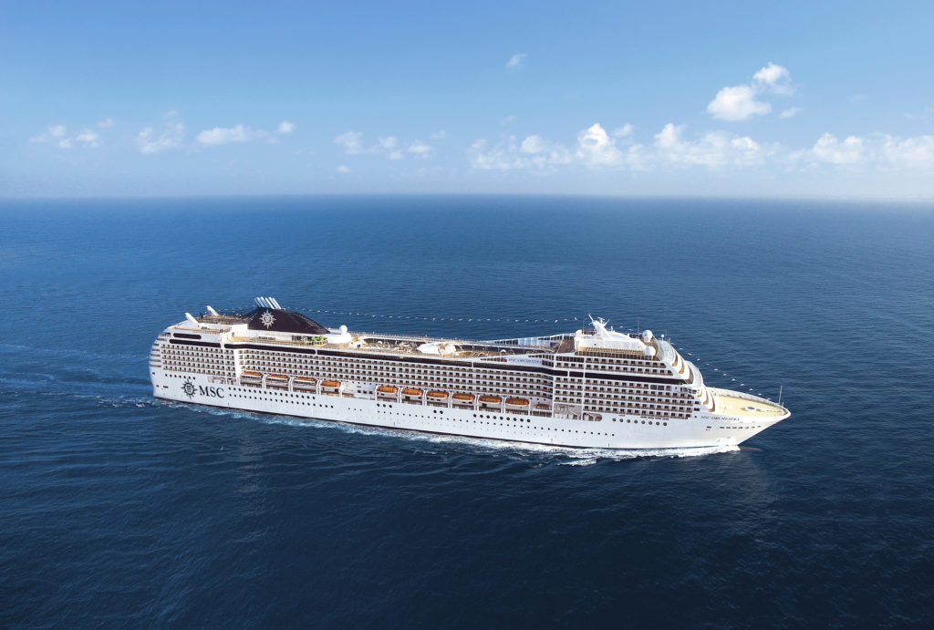 MSC Cruises suspends domestic sailings in SA with immediate effect