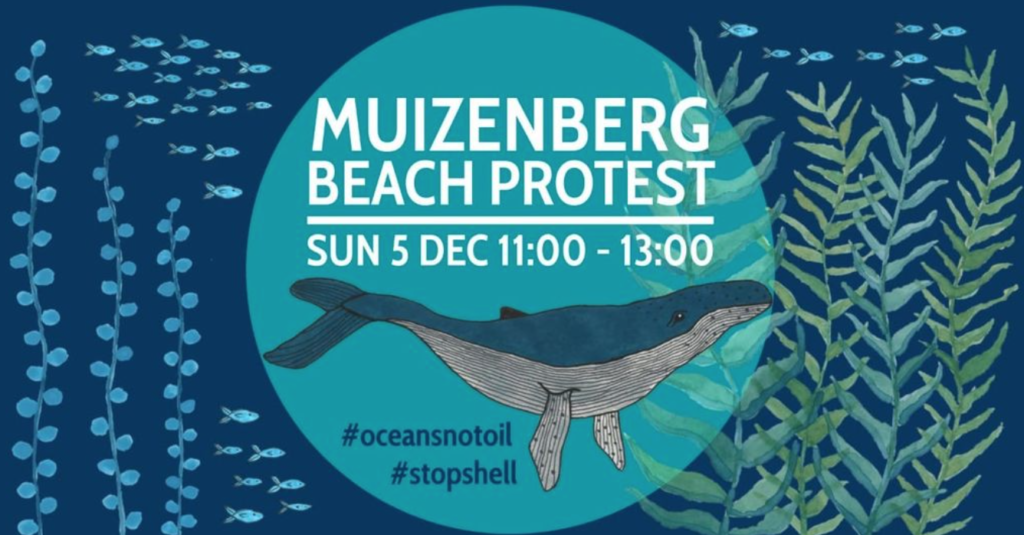 #StopShell protest this Sunday in Muizenberg - protect our oceans