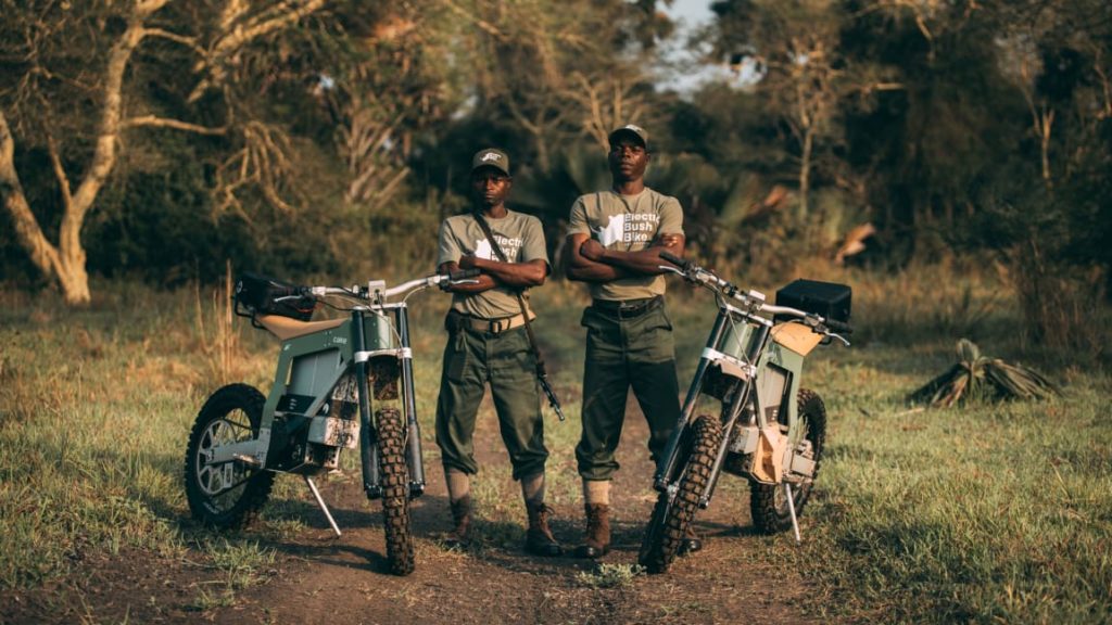 Ride CAKE develops silent electric bike for anti-poaching teams to catch poachers