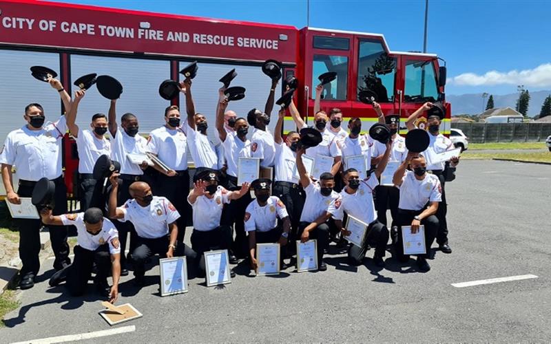 22 new firefighters added just in time as the fire season approaches