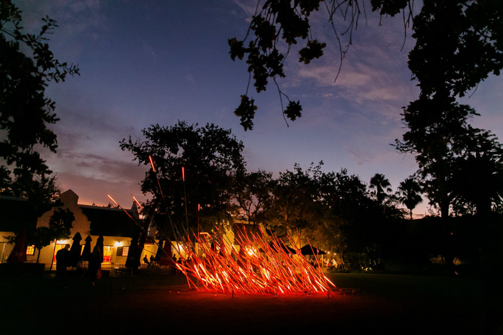 Immerse yourself in magic at Spier's Light Art night-time adventure