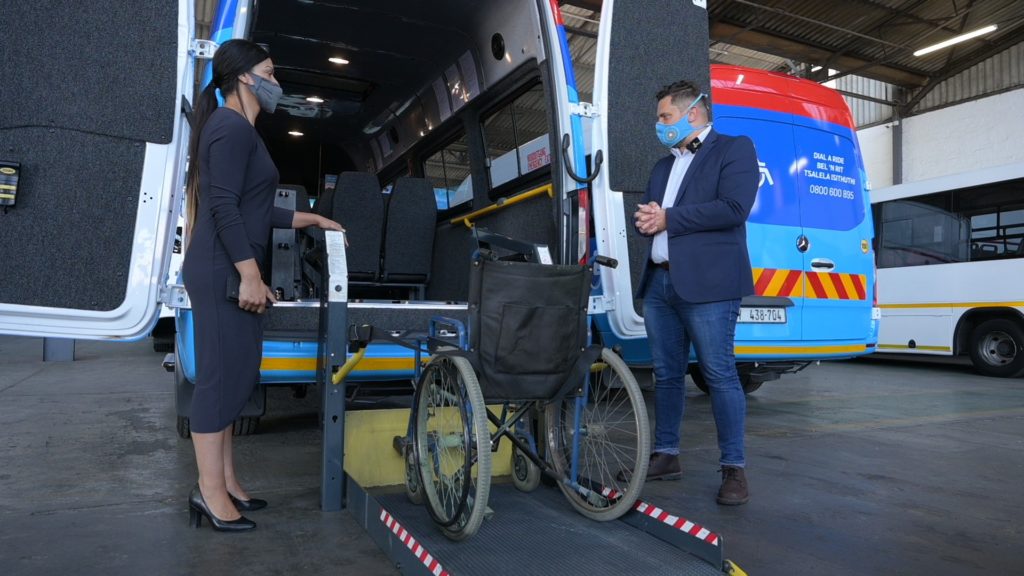 COCT invests R17 million into new DAR fleet for commuters with special needs