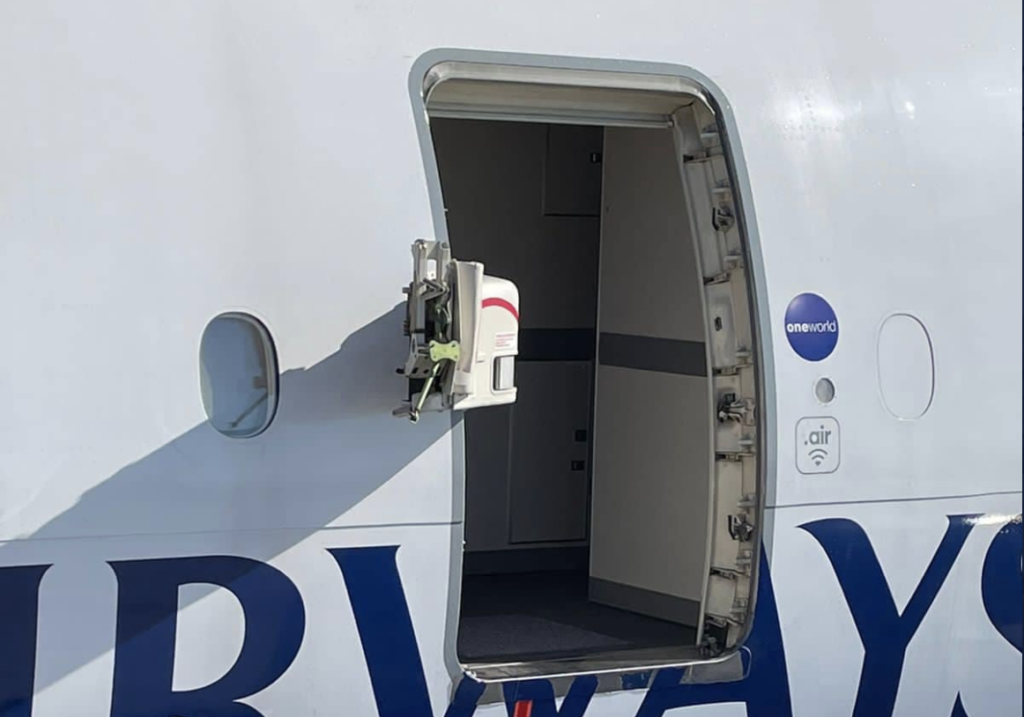 Look! Airport oopsie resulted in this Boeing's door being ripped off at Cape Town International