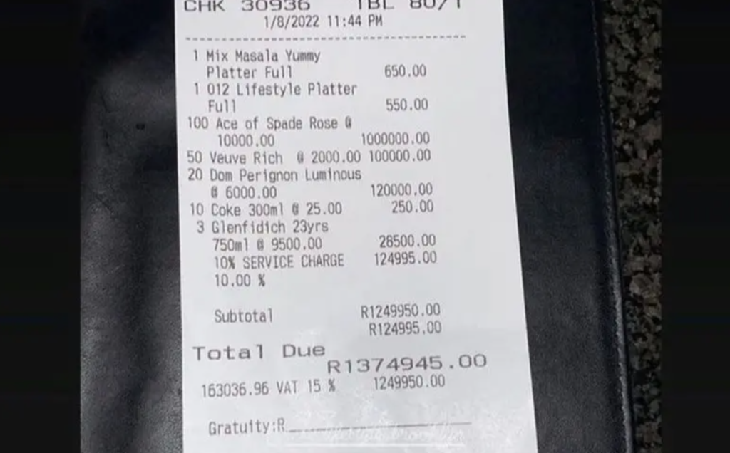 R1.3 million bill racks up many questions