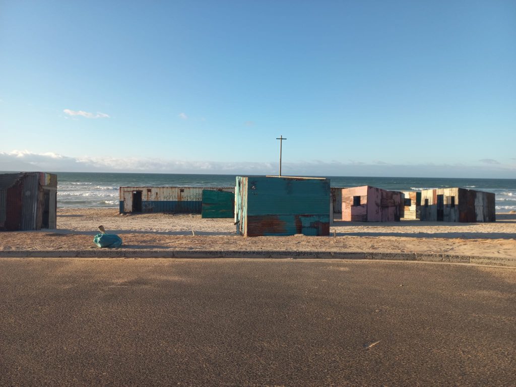 Are people setting up their homes on Cape beaches?