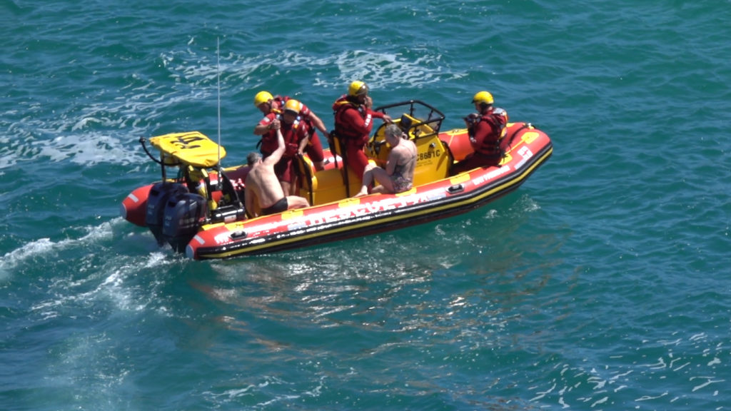 Beached dolphin, fishermen, drowning couple - NSRI rescues in one day