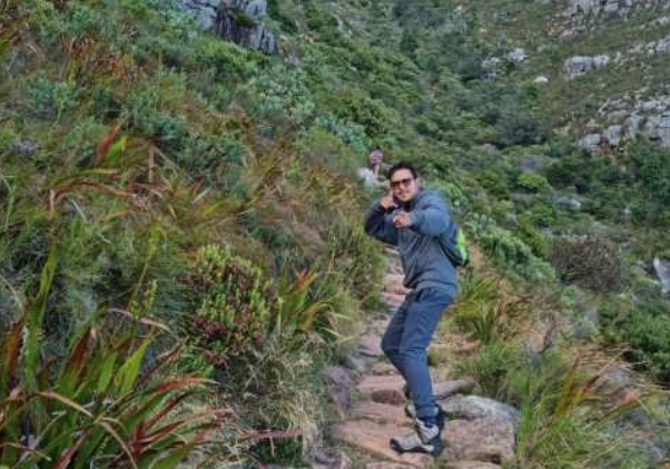 Climbing Table Mountain everyday for a year for charity - meet Rudy van Dieman