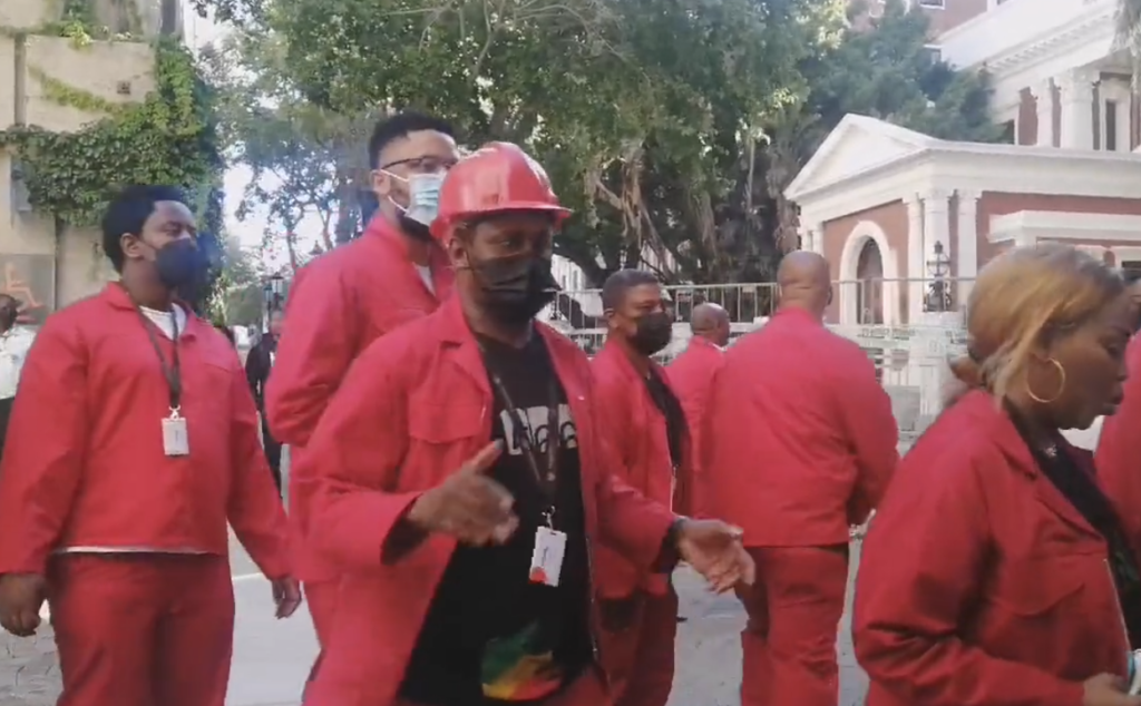 WATCH: EFF members clash with police in Cape Town
