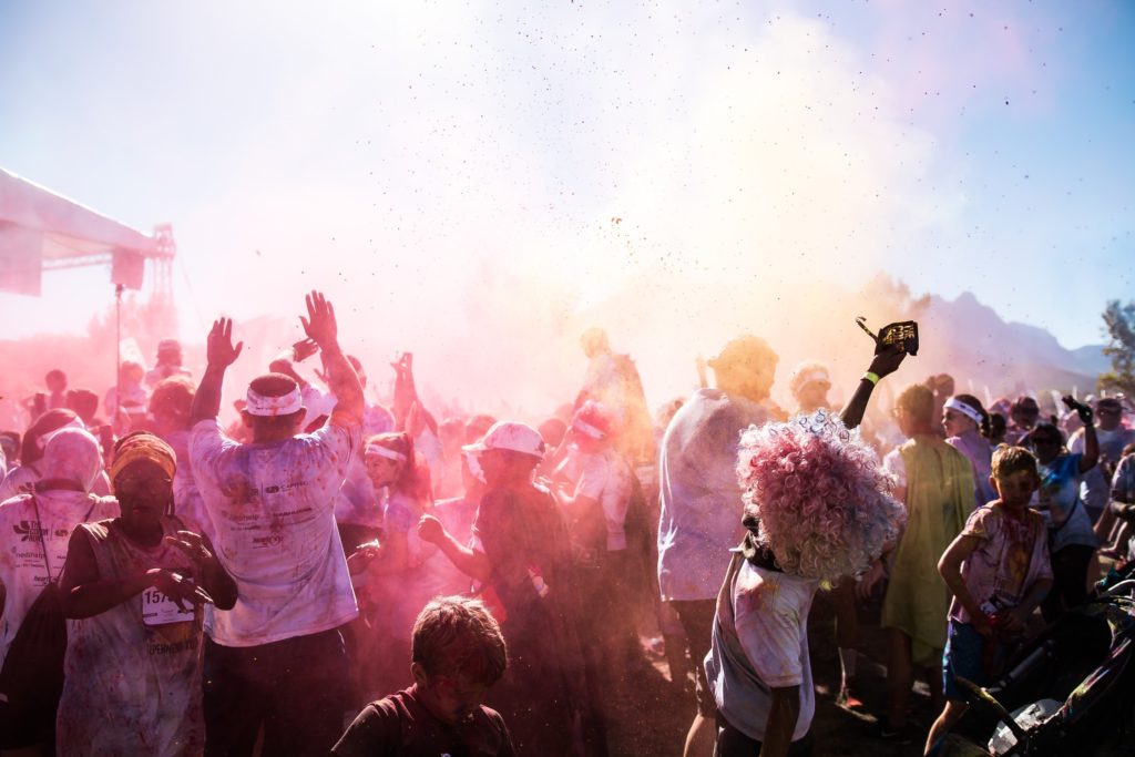 Are you in need of a colour filled evening? The Twilight colour fun run is around the corner