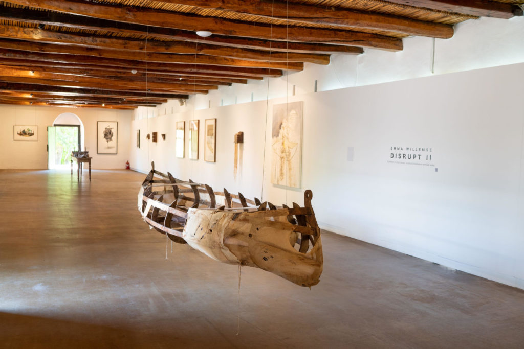 Wine spills into art at Spier's new exhibition, Disrupt II