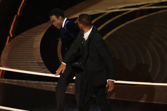 VIDEO: Will Smith smacks Chris Rock at the Oscars