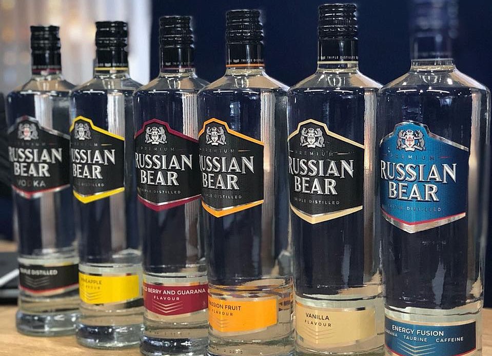 Russian Bear Vodka in no way associated with Russia, says distillery