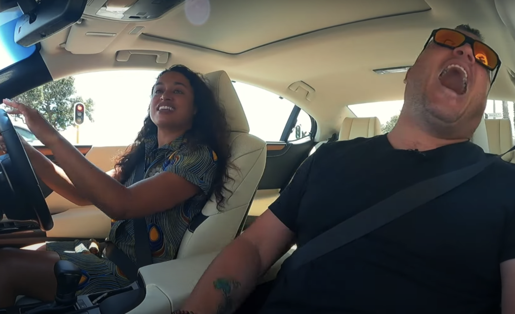 WATCH: Tracey Lange and Ryan O'Connor in the Lexus ES300h